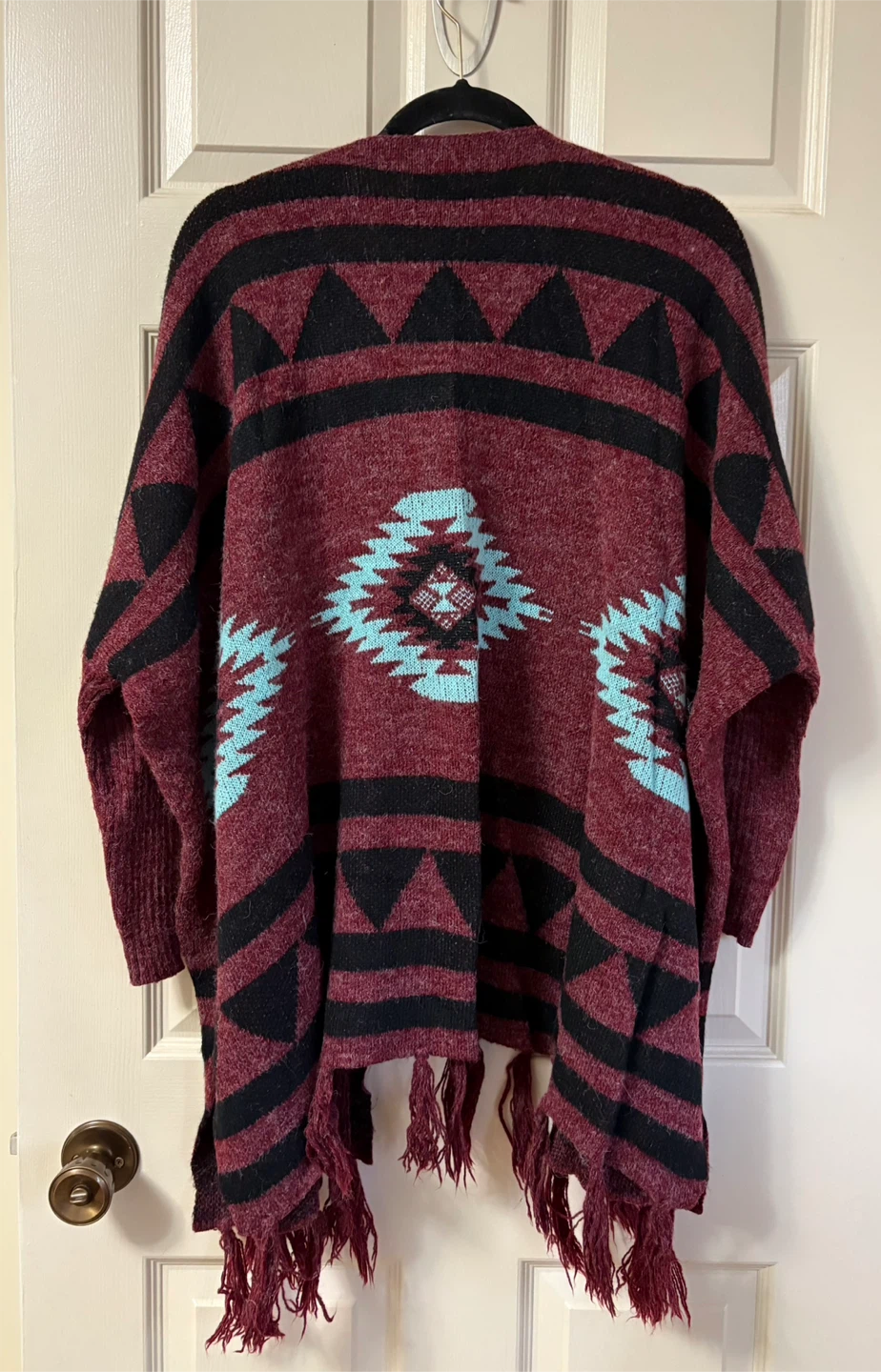 ONNEWHAN Fringe Cardigan - Sz M/L - photo 3