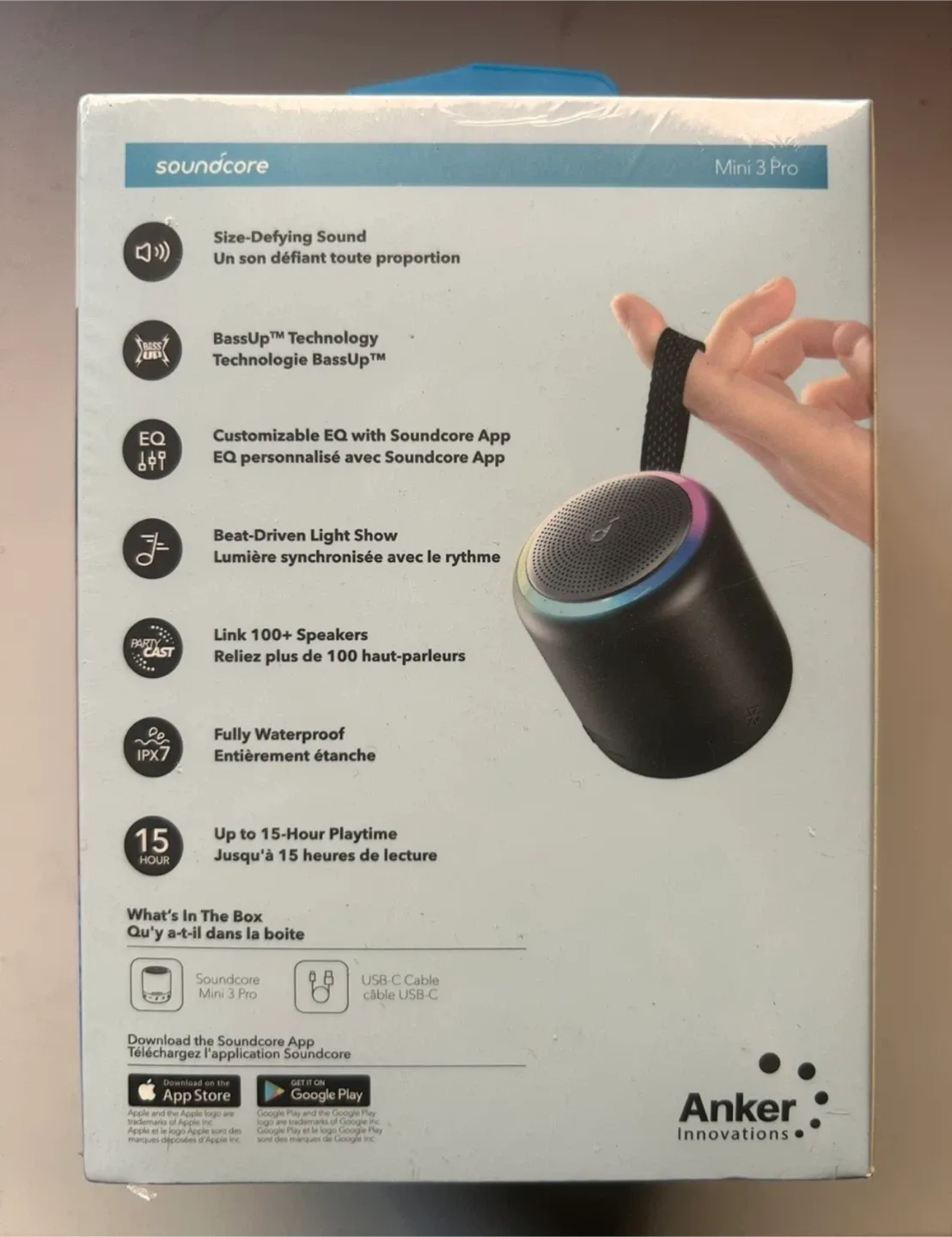 🔥Soundcore Mini 3 Pro Pocket Bluetooth Speaker - NEW image indicator(2)