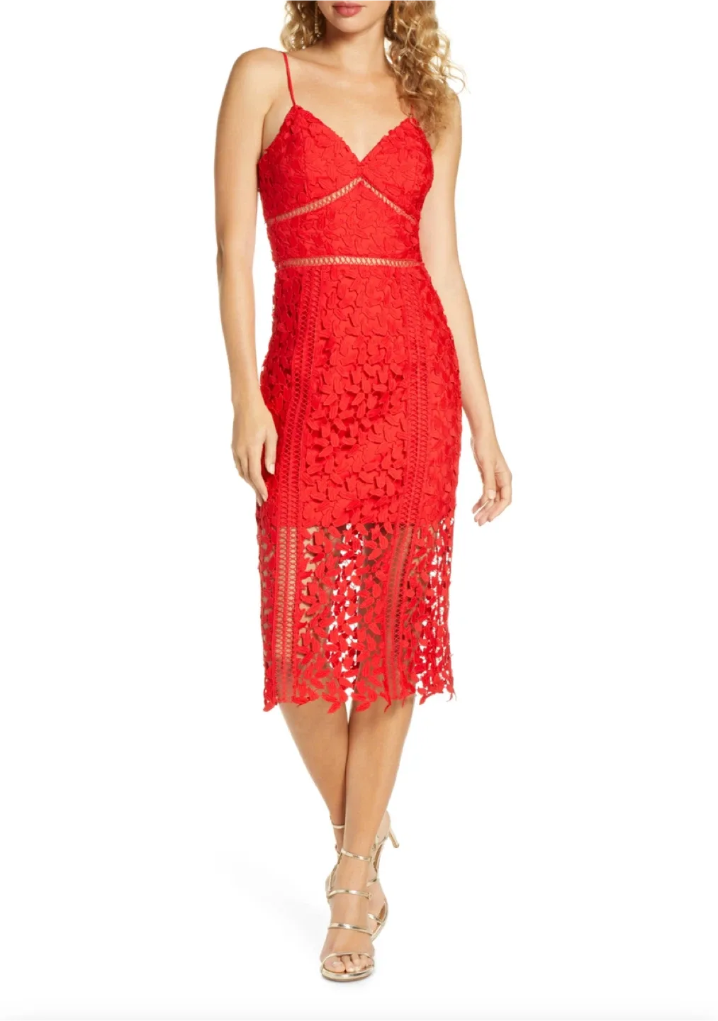 BARDOT Red Dress / Size 6 US