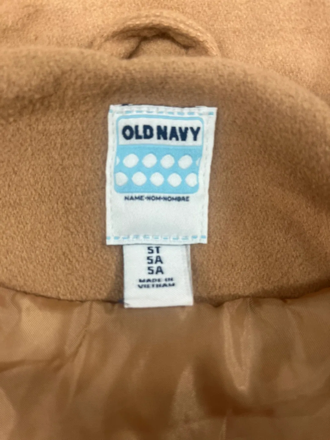 Old Navy Girls' Hooded Coat - Size 5T image indicator(4)