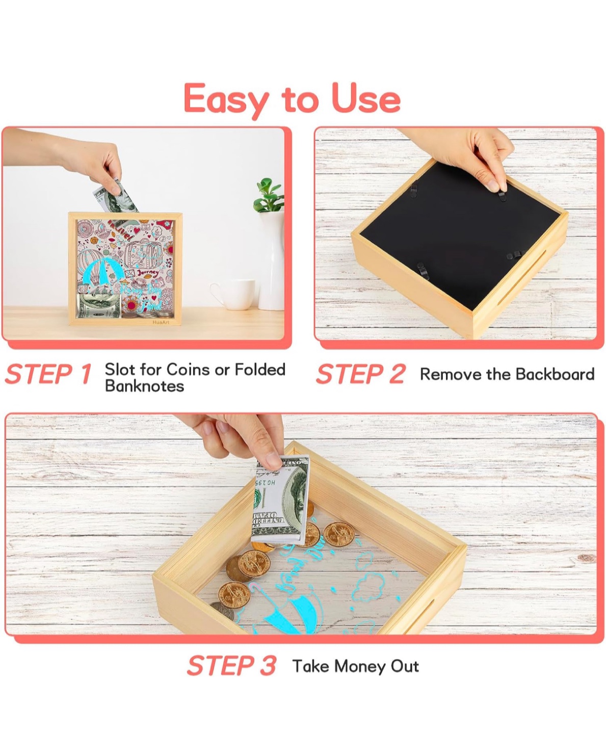 Piggy Bank for Kids - photo 4