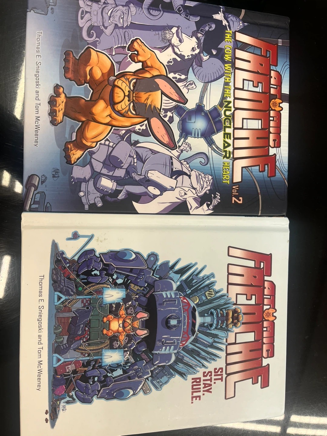 New Atomic Frenchie Vol. 1 & 2 Comic Books