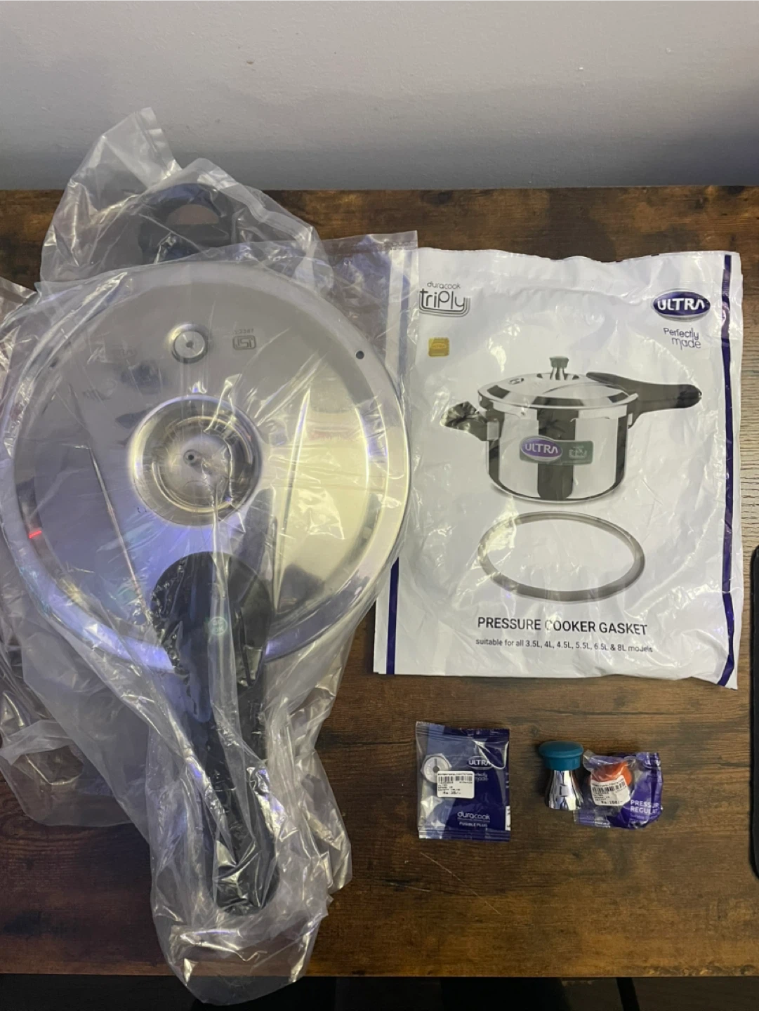 Brand New Ultra Triply 3.5L Pressure Cooker