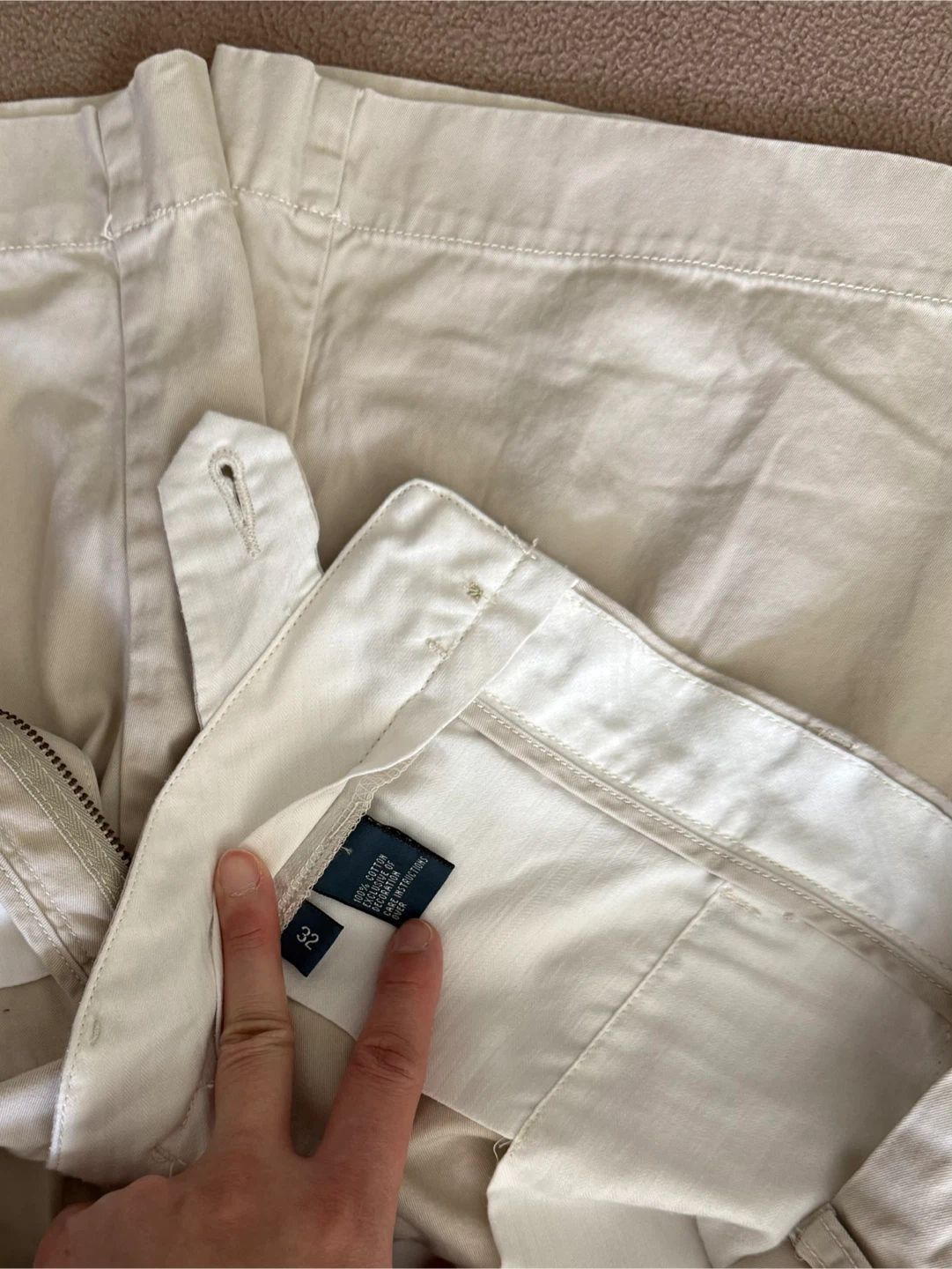 Polo Ralph Lauren Khaki Shorts - Size 32 - photo 3