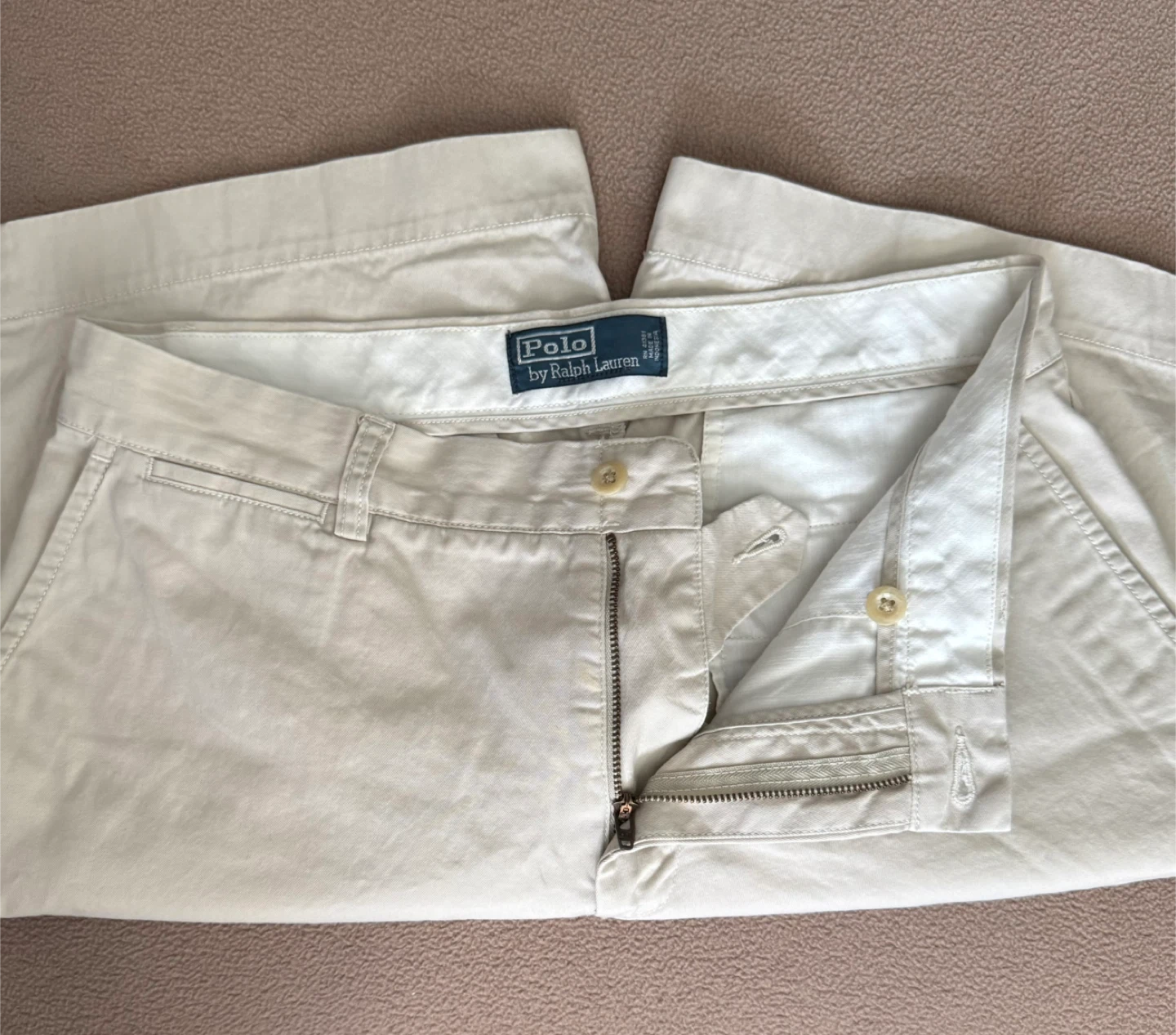 Polo Ralph Lauren Khaki Shorts - Size 32 - photo 2