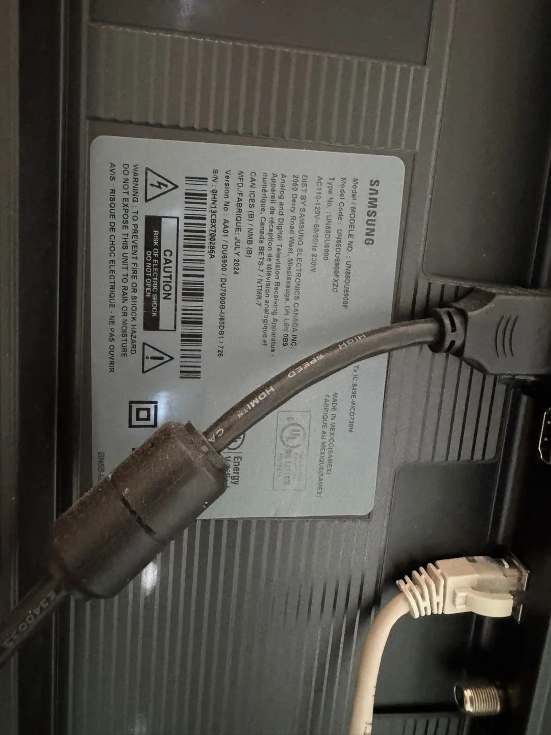 Samsung 85" Class 4K UHD Smart TV UN85DU6900FXZC image indicator(5)