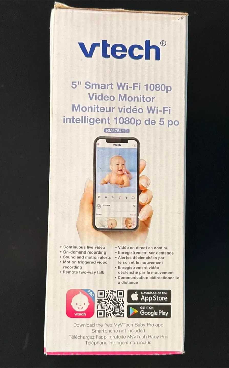 🔥Deal!  VTech 5" Smart Wi-Fi 1080p Video Monitor image indicator(5)