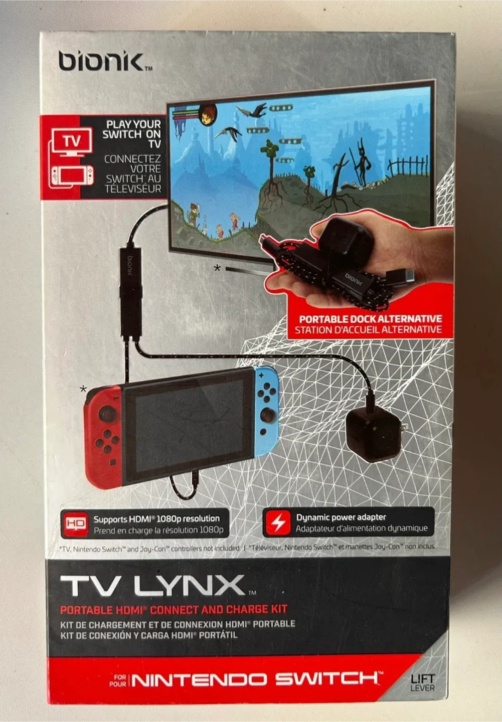 Portable HDMI Connect and Charge Kit for Nintendo Switch thumbnail
