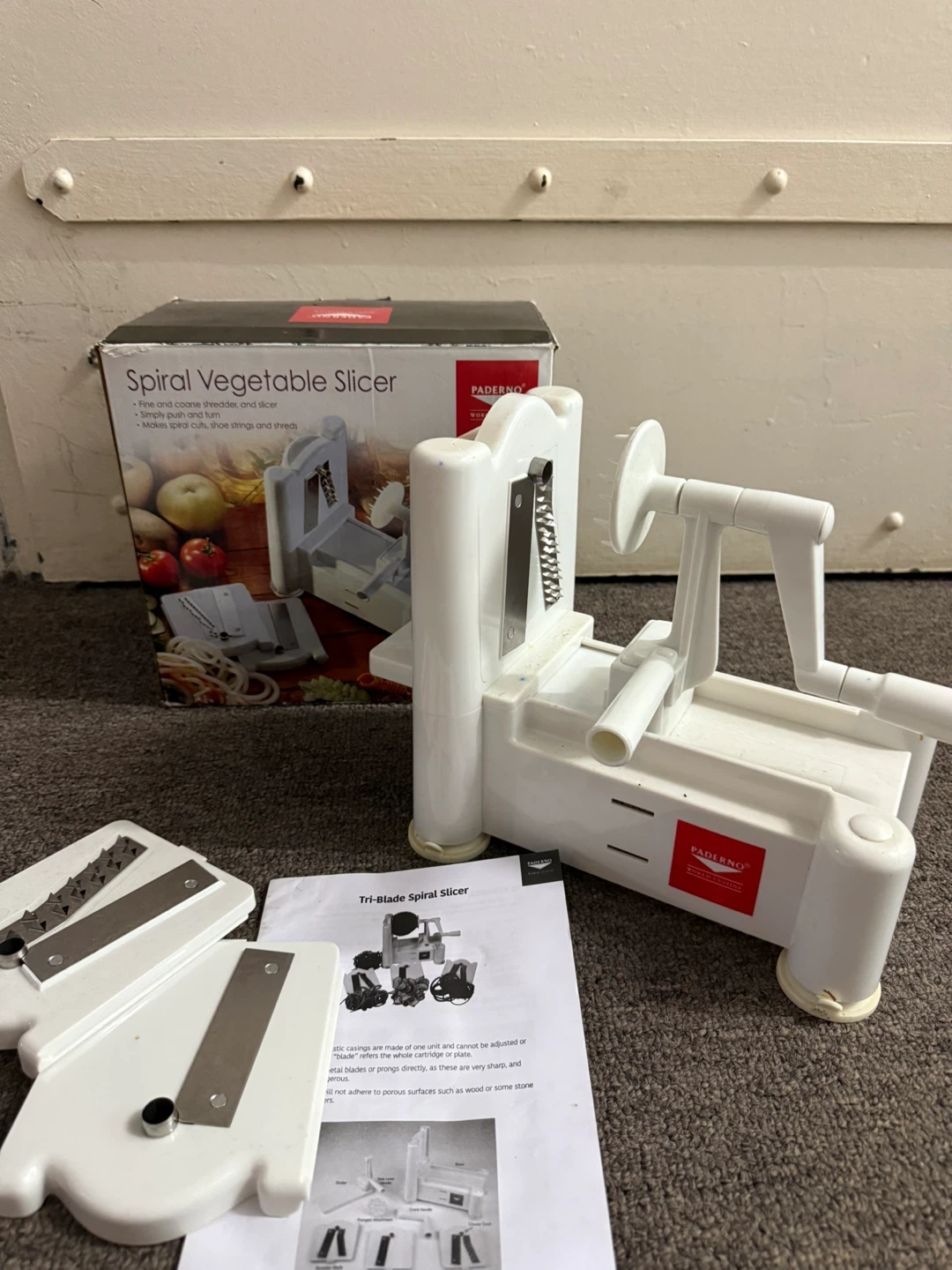 Paderno Spiral Vegetable Slicer - photo 4