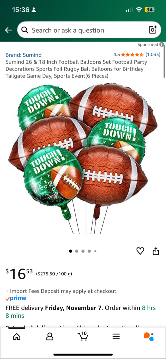 Football Party Decorations Set - photo 2