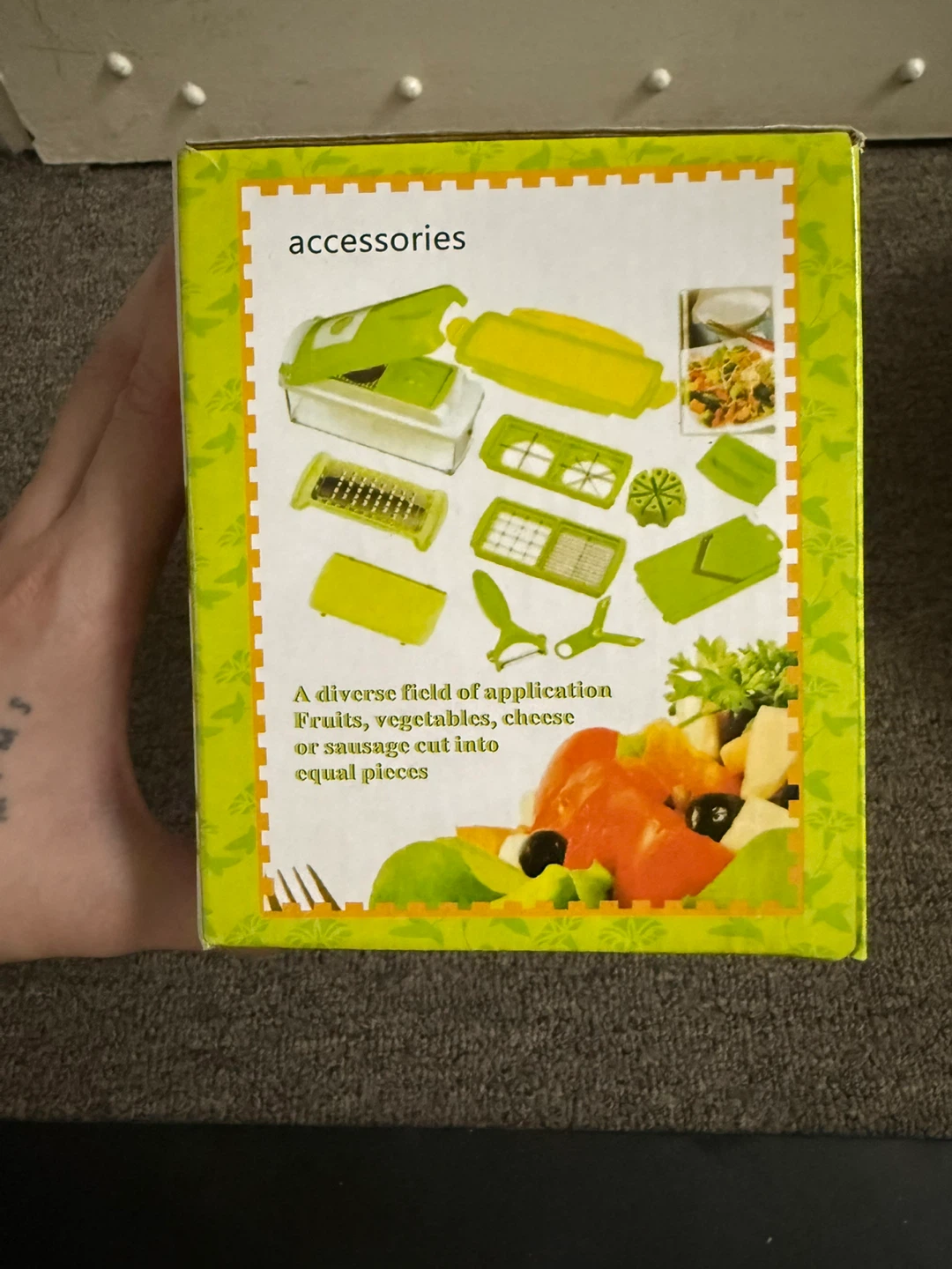 One Step Precision Cutting Vegetable Chopper - photo 4