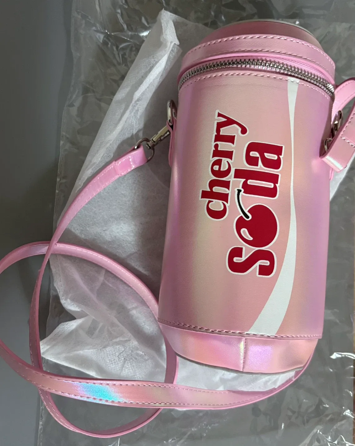 Kawaii Cherry Soda Pop Can Purse New image indicator(2)