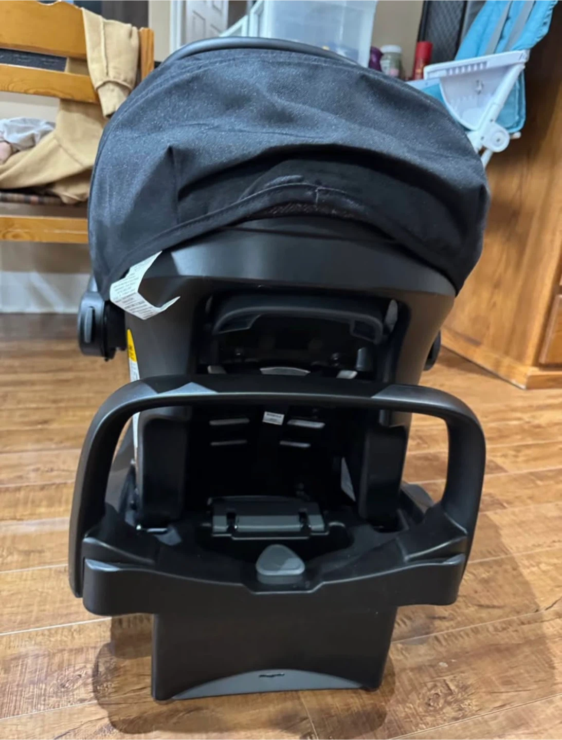 Evenflo Infant Car Seat and stroller - Black - photo 5