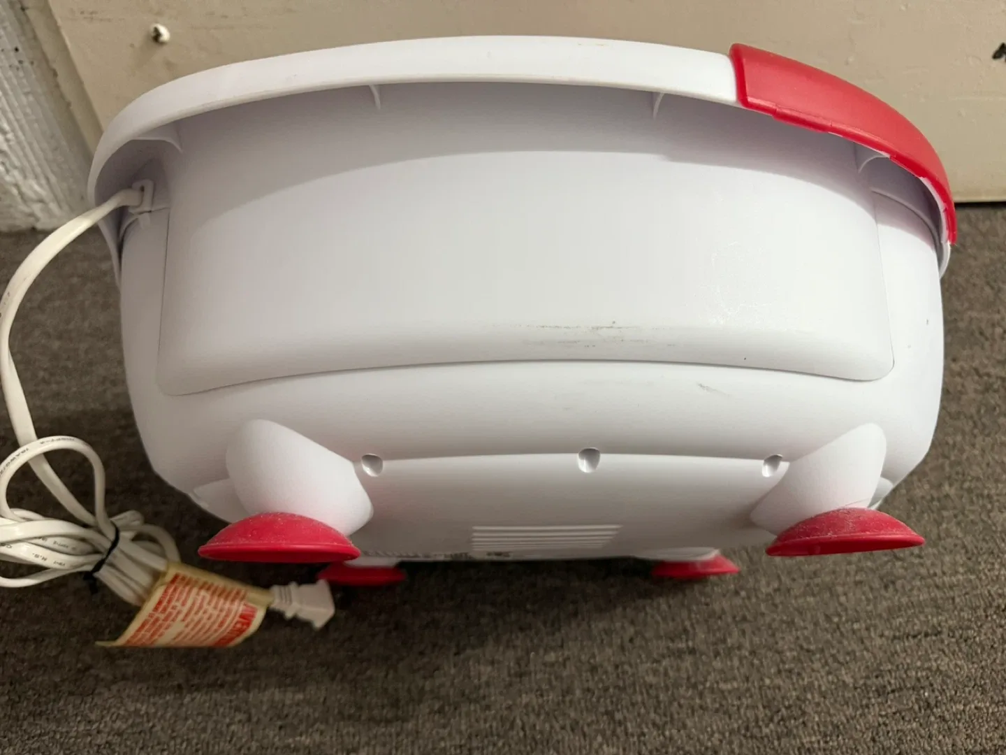 Sunbeam Foot Spa - Red and White image indicator(3)