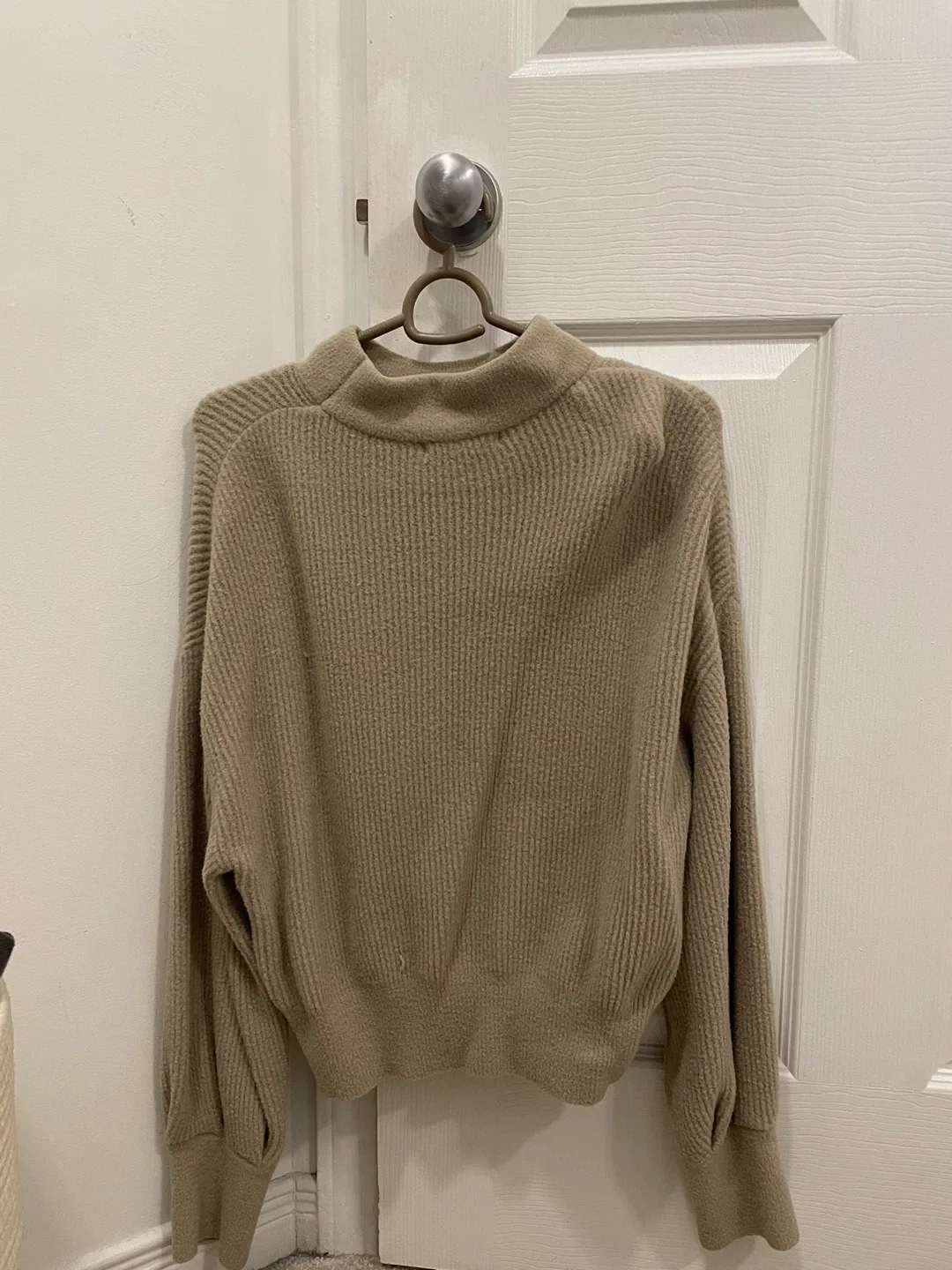 Warm sweater beige - S thumbnail