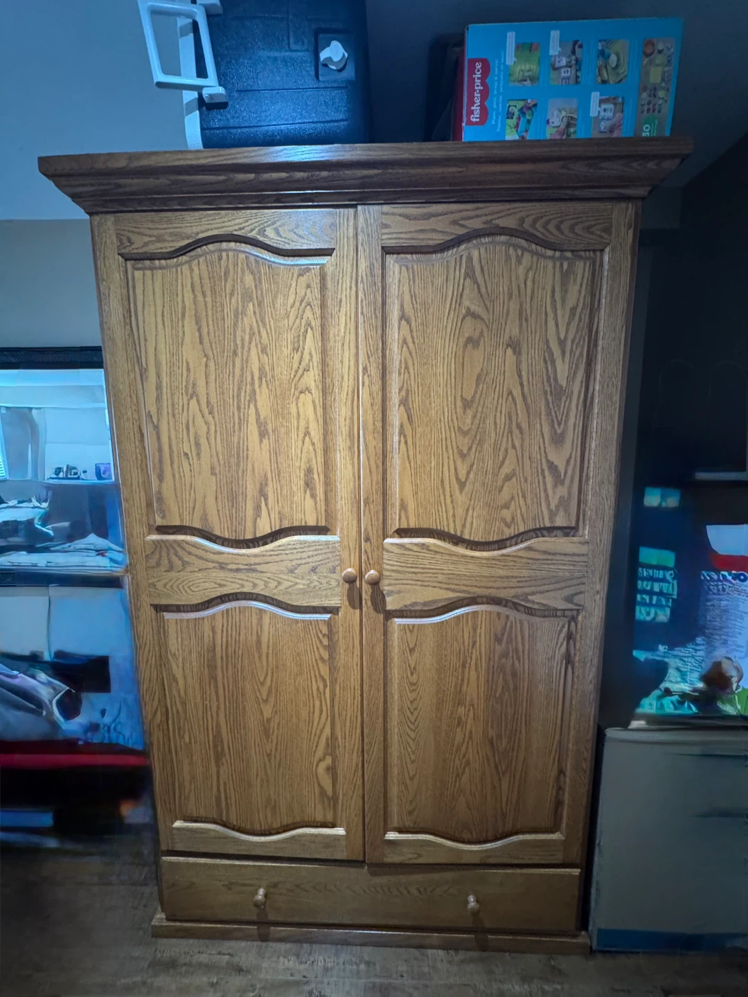 Wooden Armoire Closet