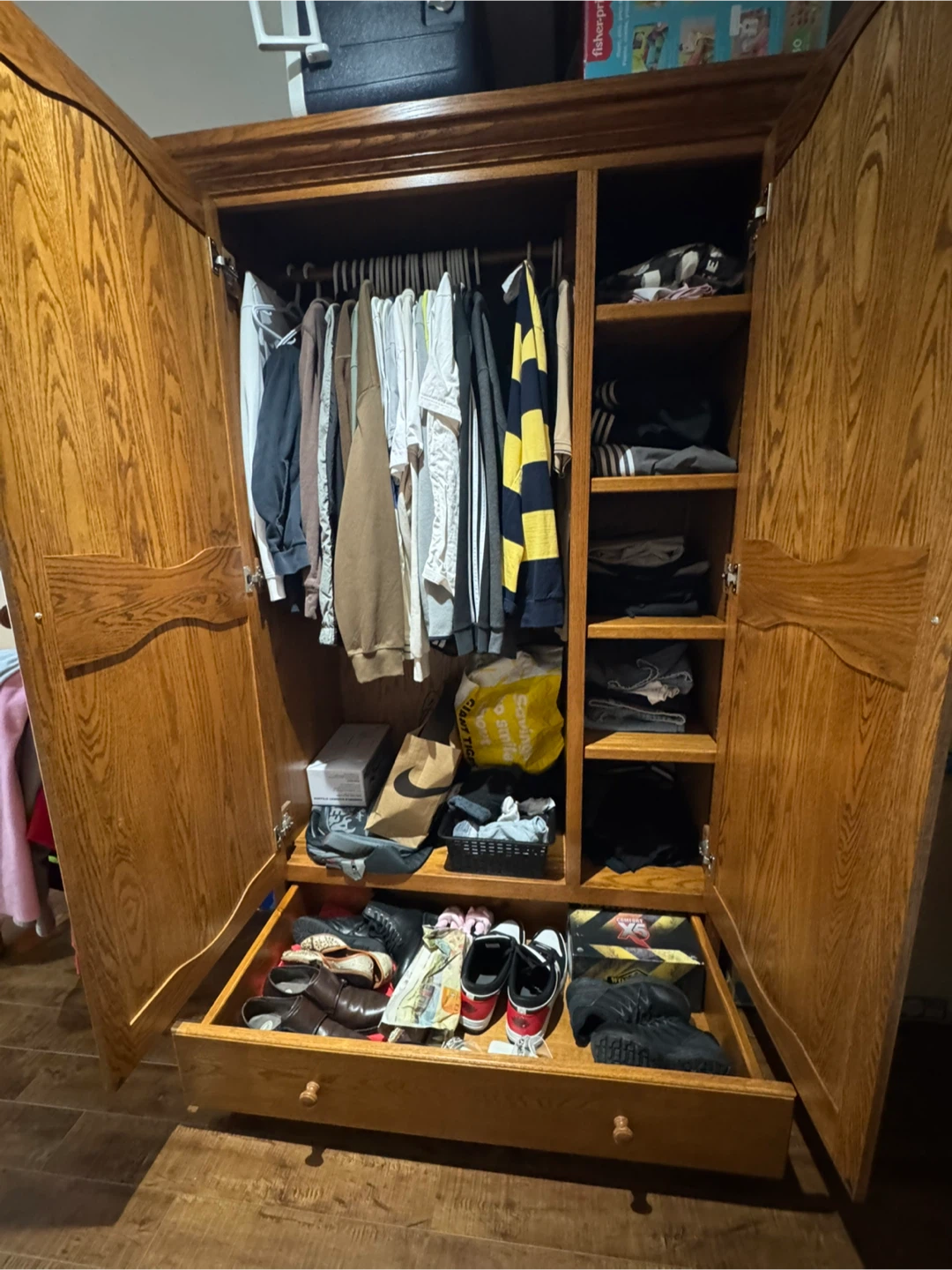 Wooden Armoire Closet - photo 2