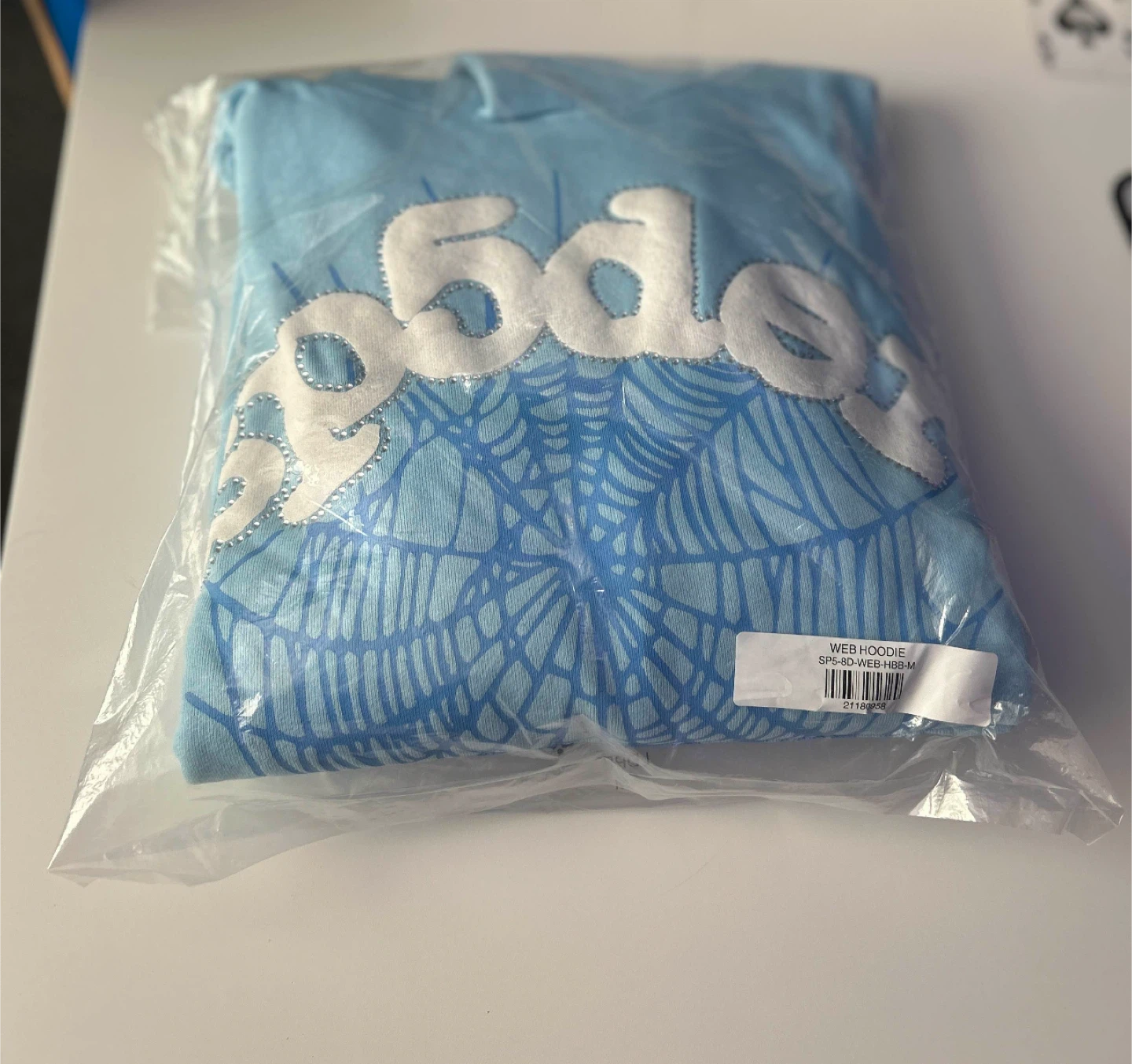 Selling brand new Sp5der hoodie