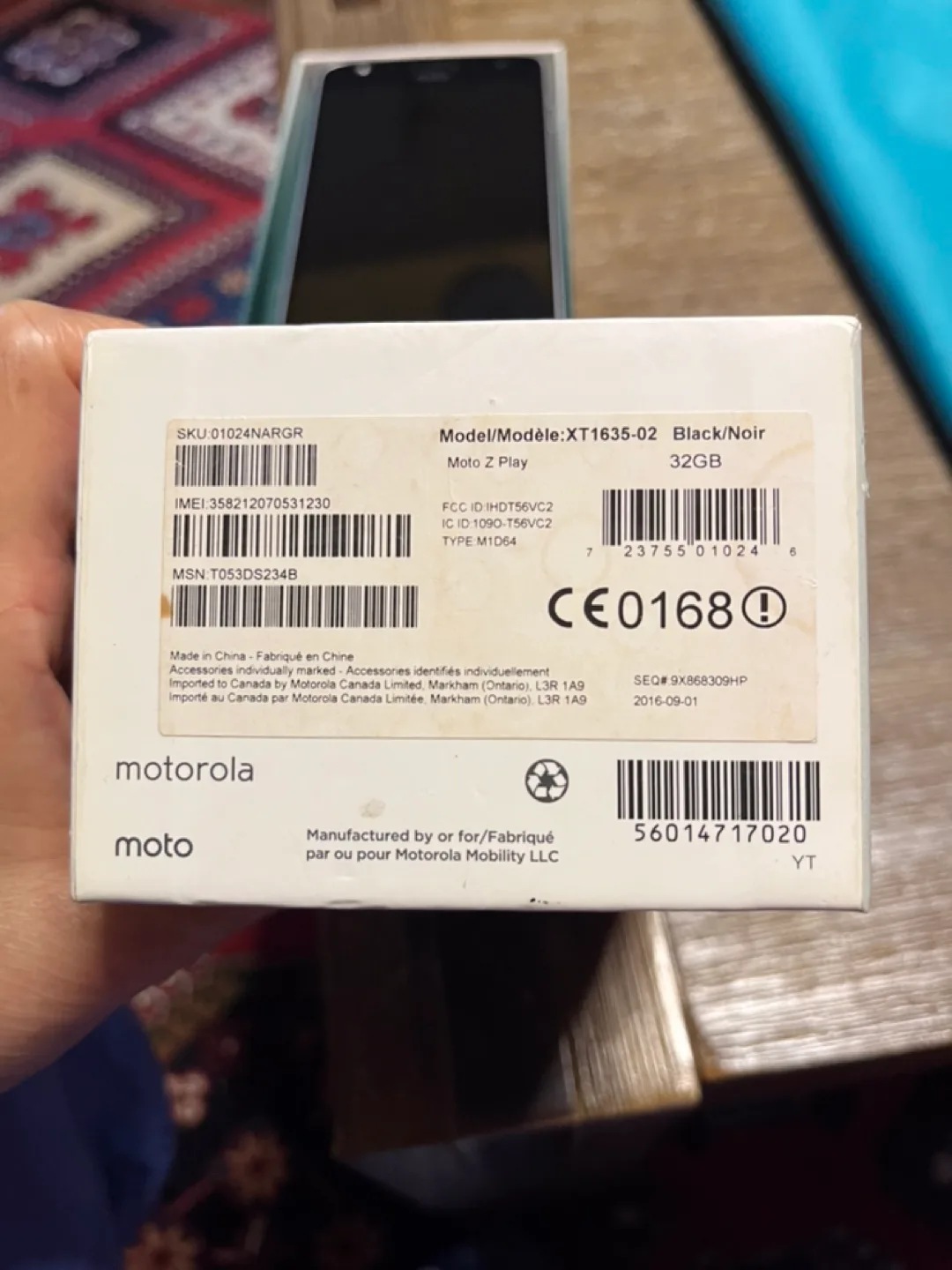 Motorola Moto Z Play with Box image indicator(9)