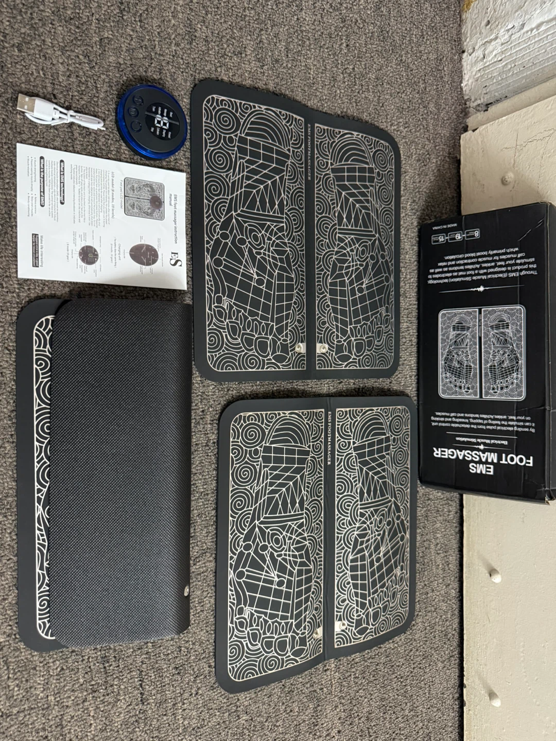 EMS Foot Massager - Electrical Muscle Stimulation