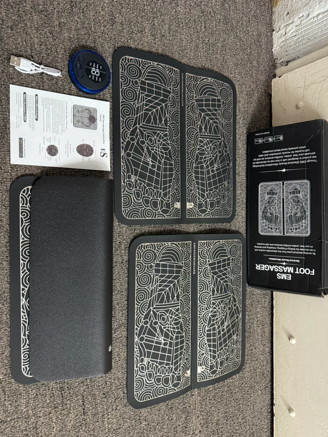 EMS Foot Massager - Electrical Muscle Stimulation