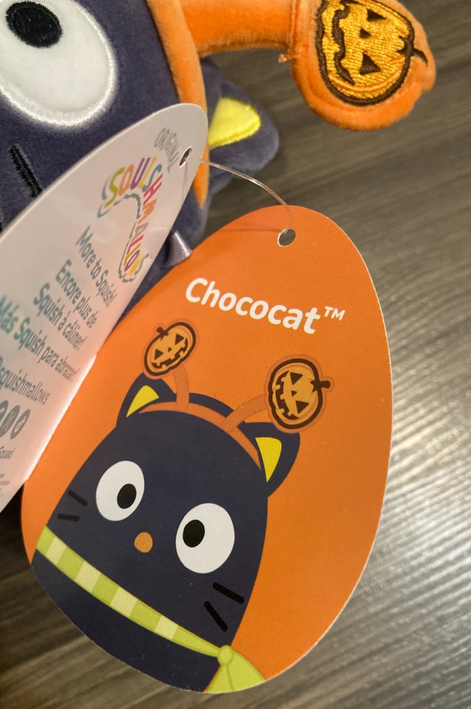 Squishmallows Chococat Halloween 5” plush - photo 3