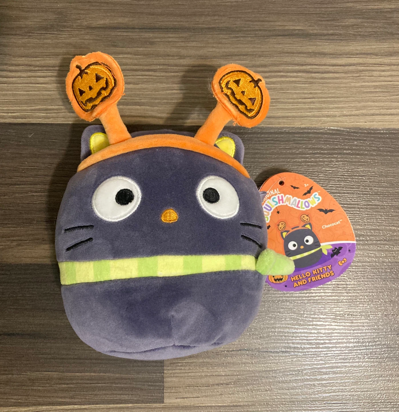 Squishmallows Chococat Halloween 5” plush