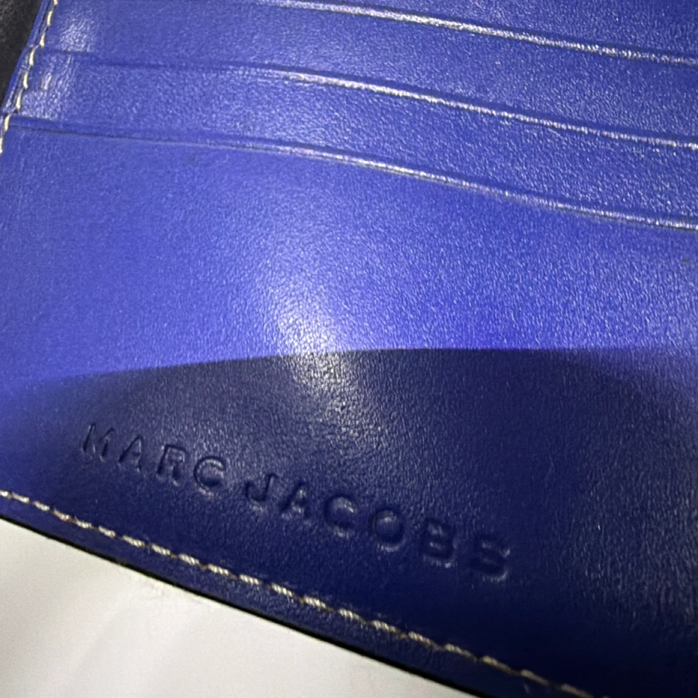 Marc Jacobs Black Leather Wallet