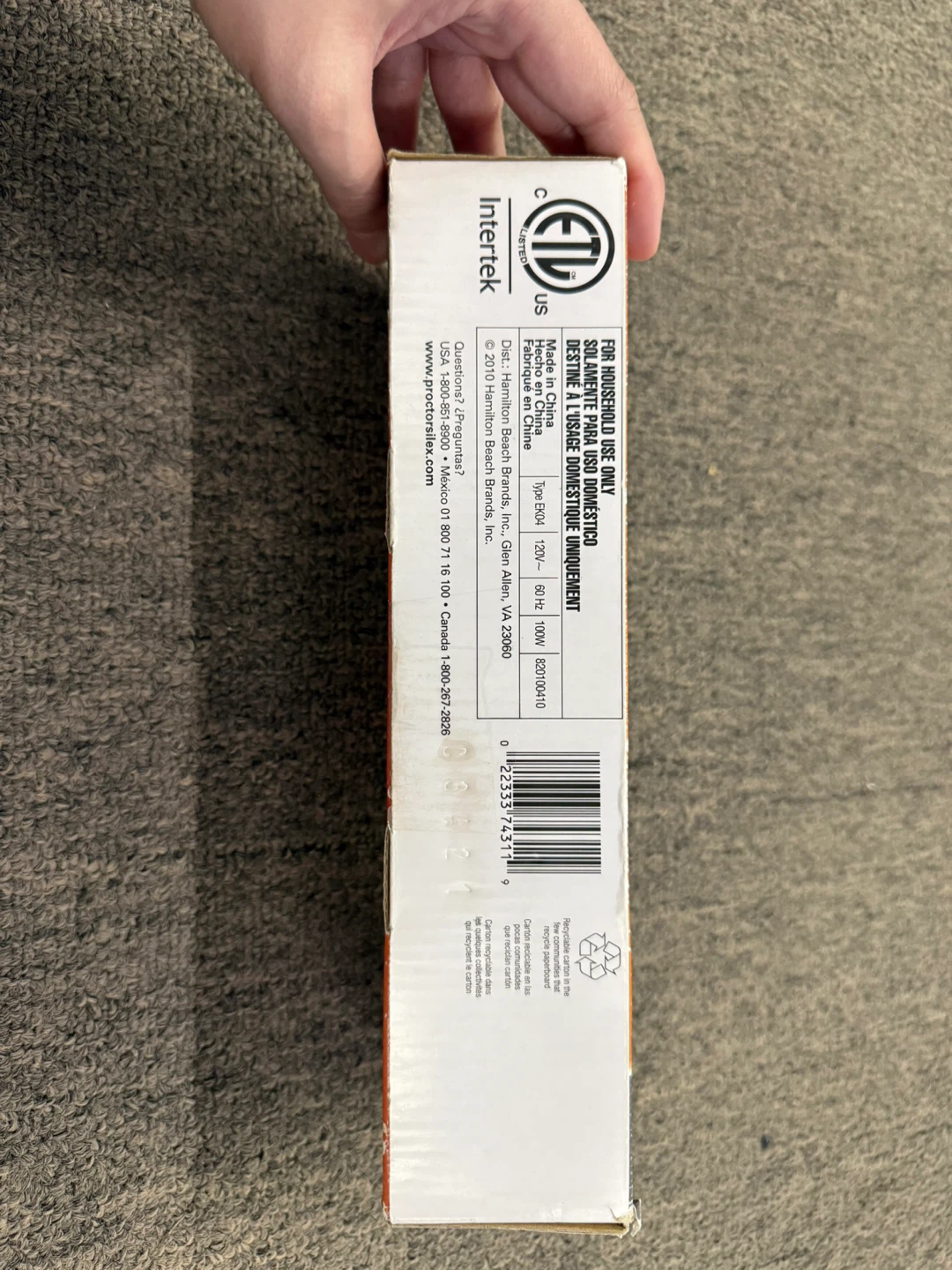 Proctor Silex Durable Electric Knife - photo 3