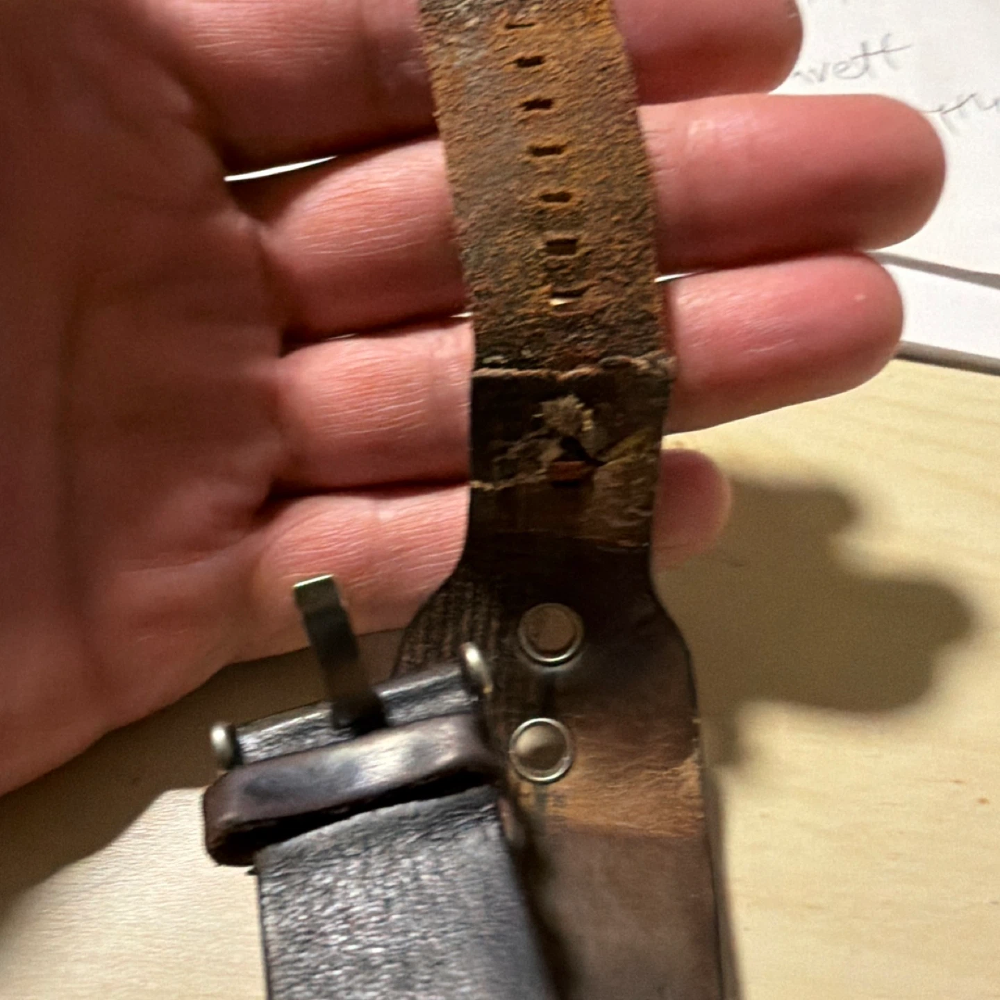 Fossil Watch with Leather Band - photo 3