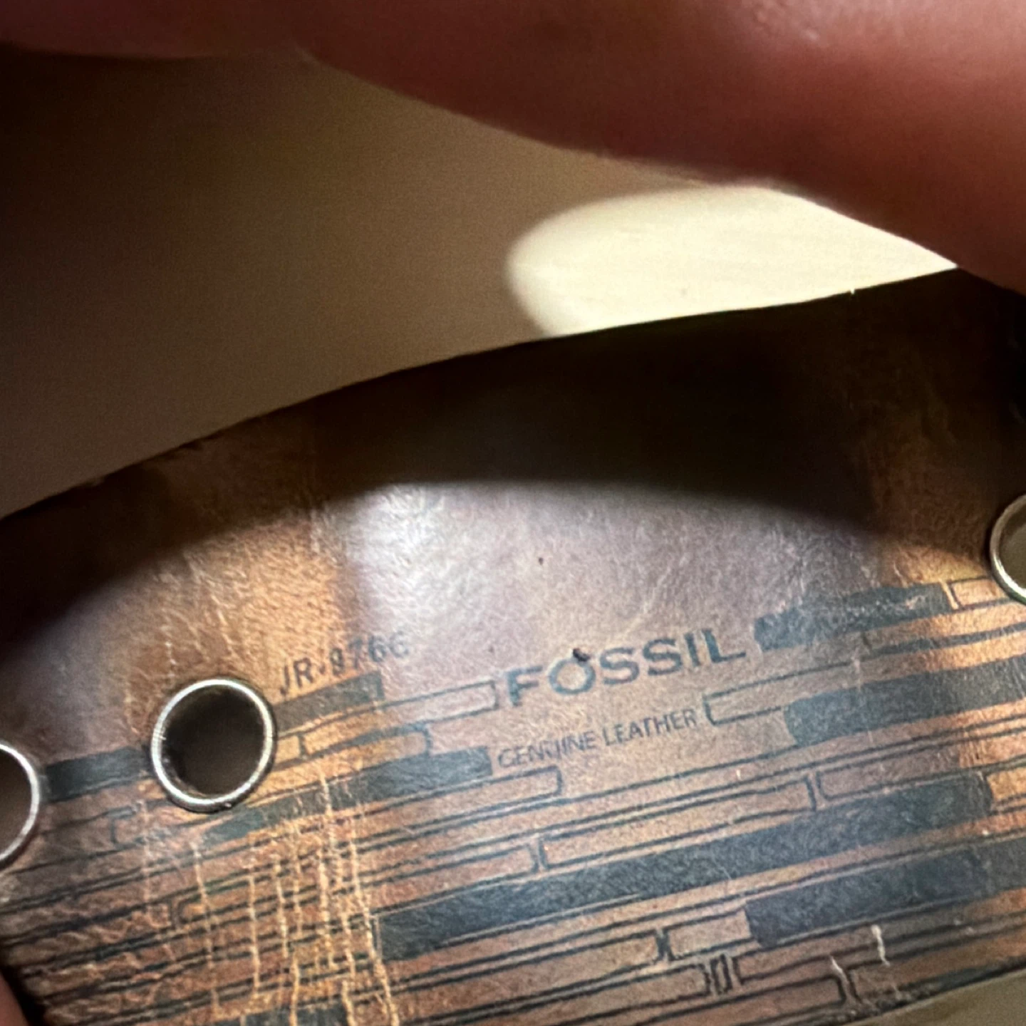 Fossil Watch with Leather Band - photo 4