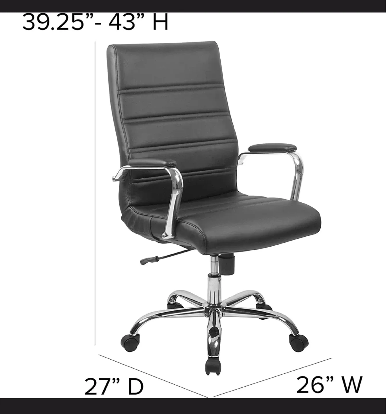 High-back Swivel Office Chair image indicator(5)