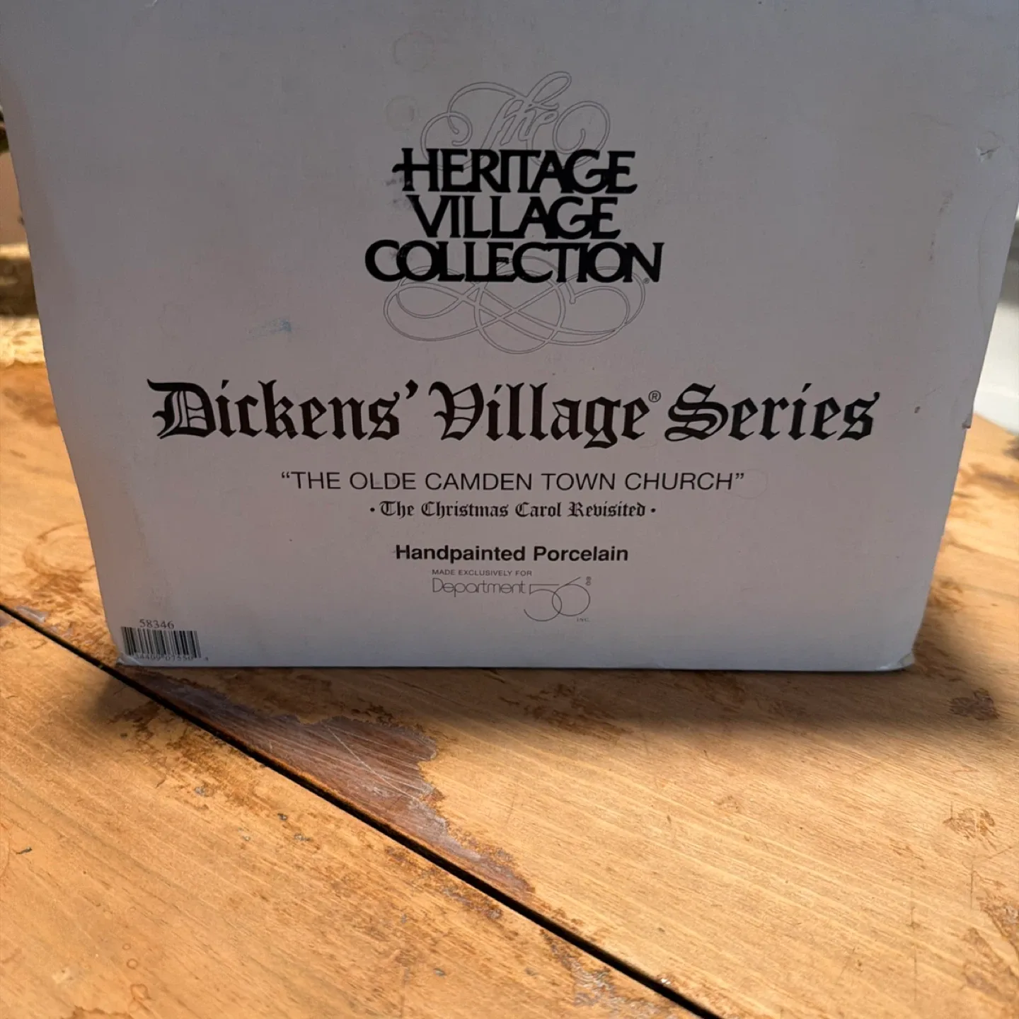 Dept 56 Dickens' Village Olde Camden Town Church image indicator(2)