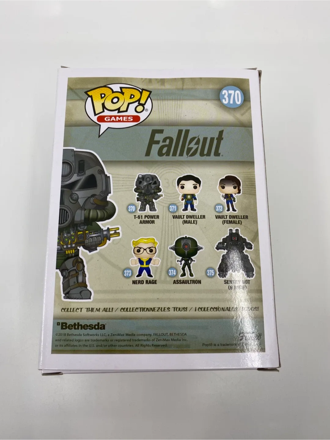 Funko Pop Fallout T-51 Power Armor Nuka Cola #370 image indicator(3)