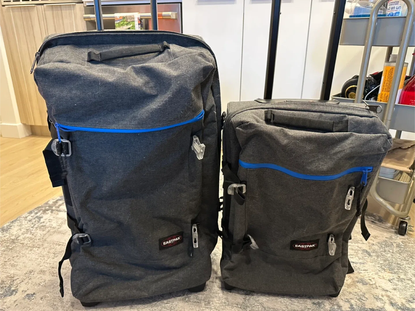 Eastpak Rolling Luggage (large & cabin)