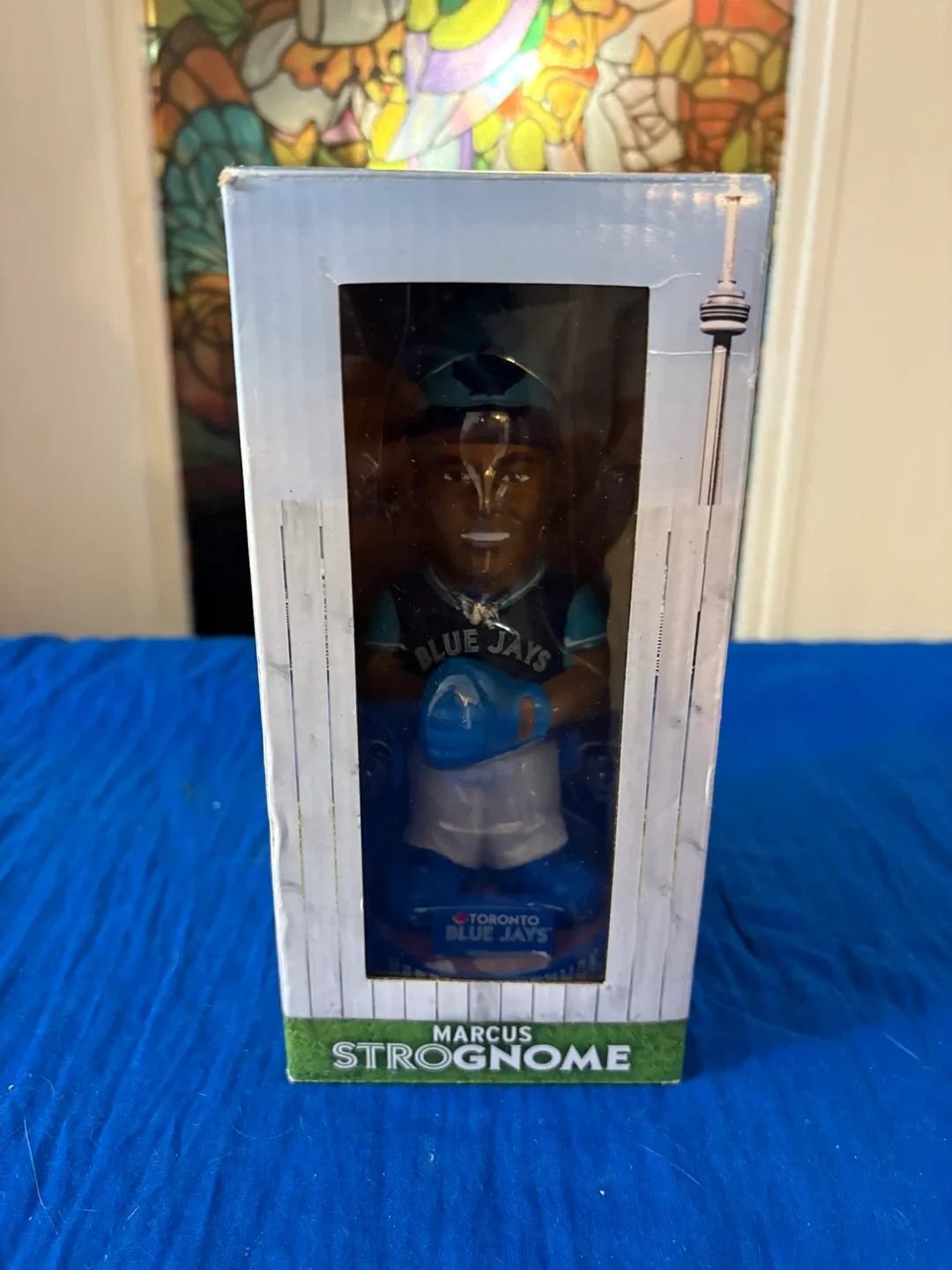Toronto Blue Jays Marcus Stroman 'Strognome' Bobblehead thumbnail