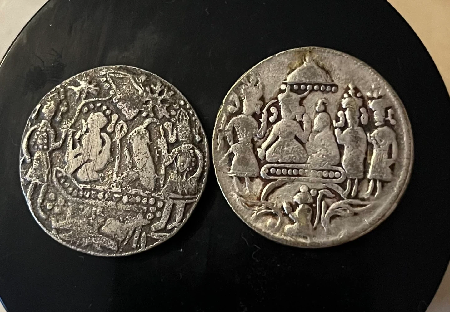 Authentic 🇮🇳 Ram DARBAR silver coin - photo 4