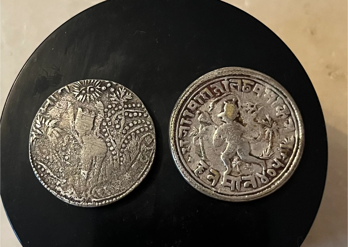 Authentic 🇮🇳 Ram DARBAR silver coin - photo 3