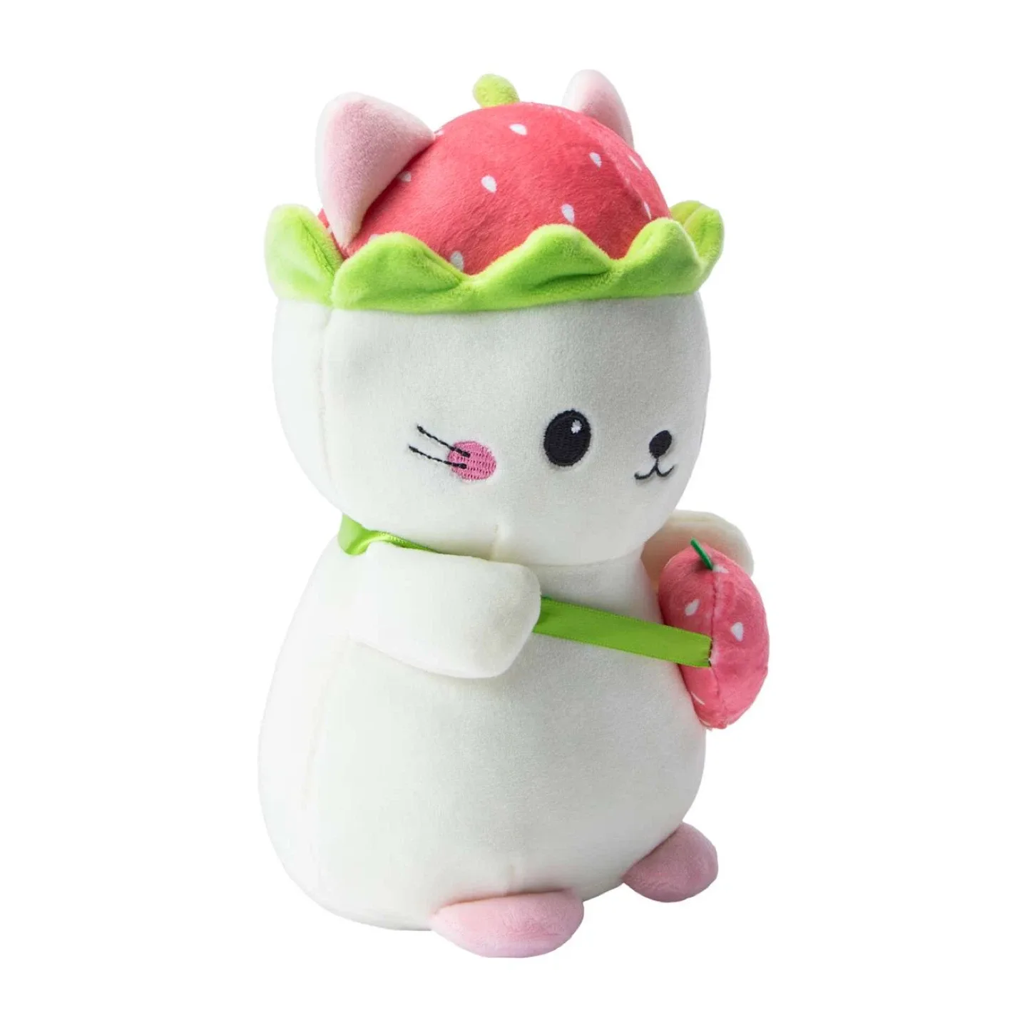 Smoochy Pals Strawberry Cat Plush image indicator(2)