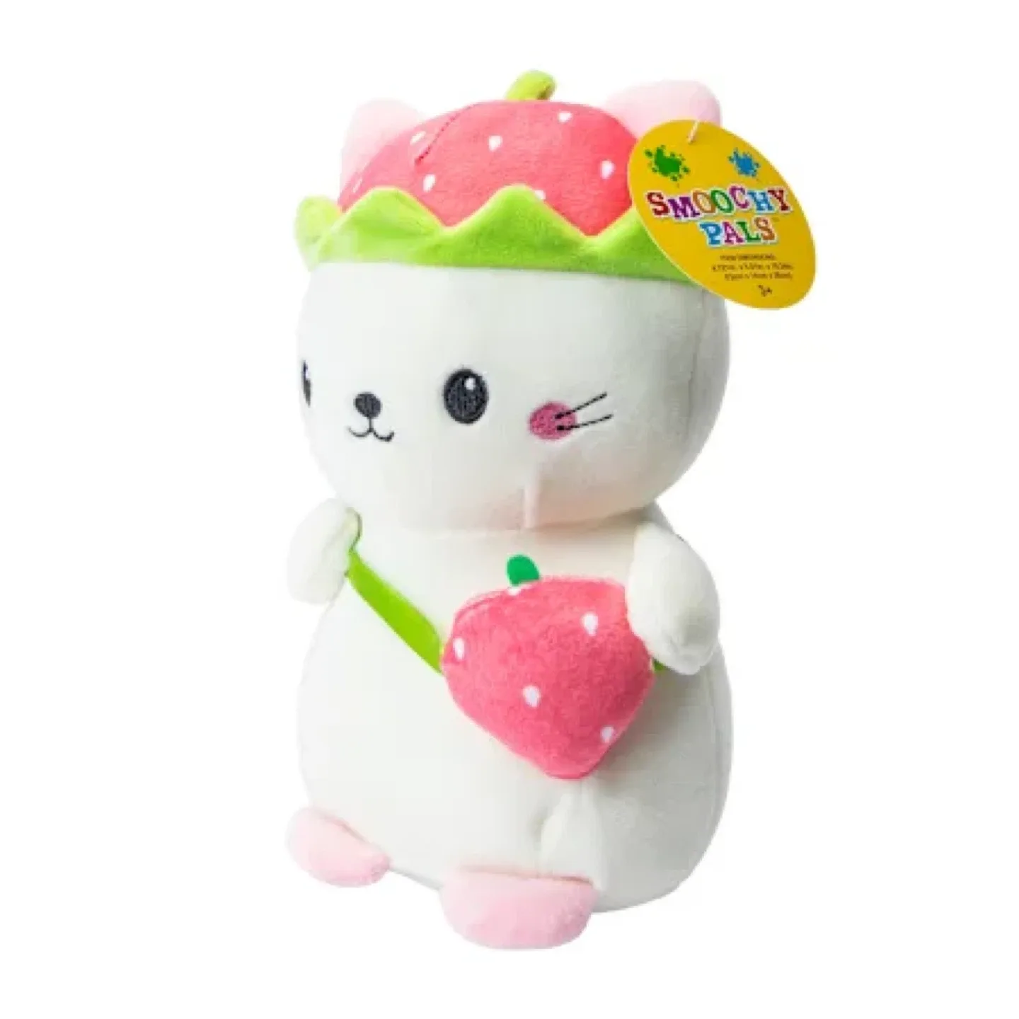 Smoochy Pals Strawberry Cat Plush image indicator(5)