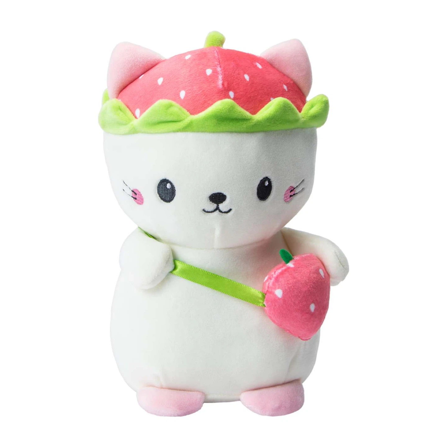 Smoochy Pals Strawberry Cat Plush