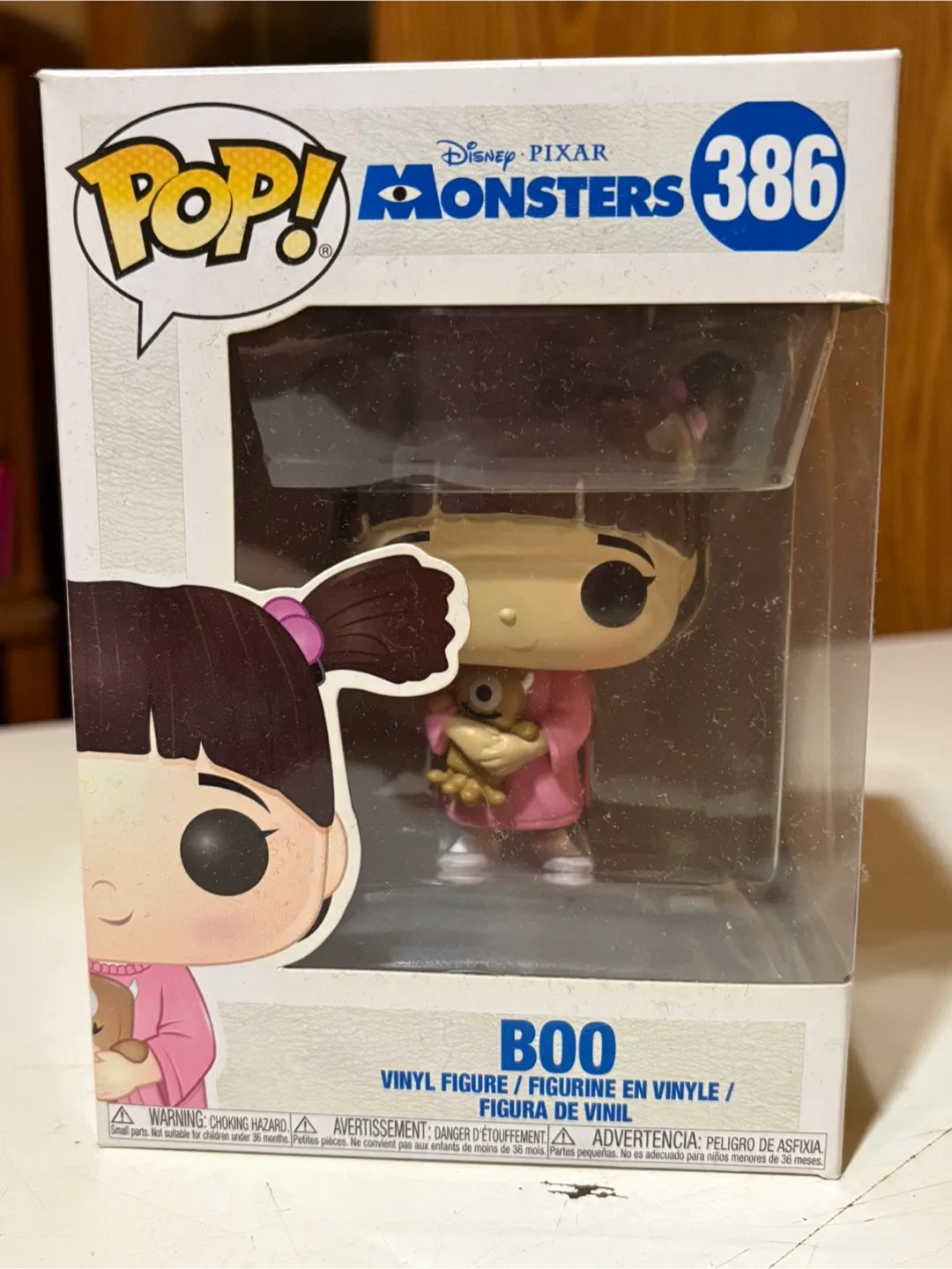 Funko Pop! Disney Pixar Monsters Inc. Boo #386 thumbnail