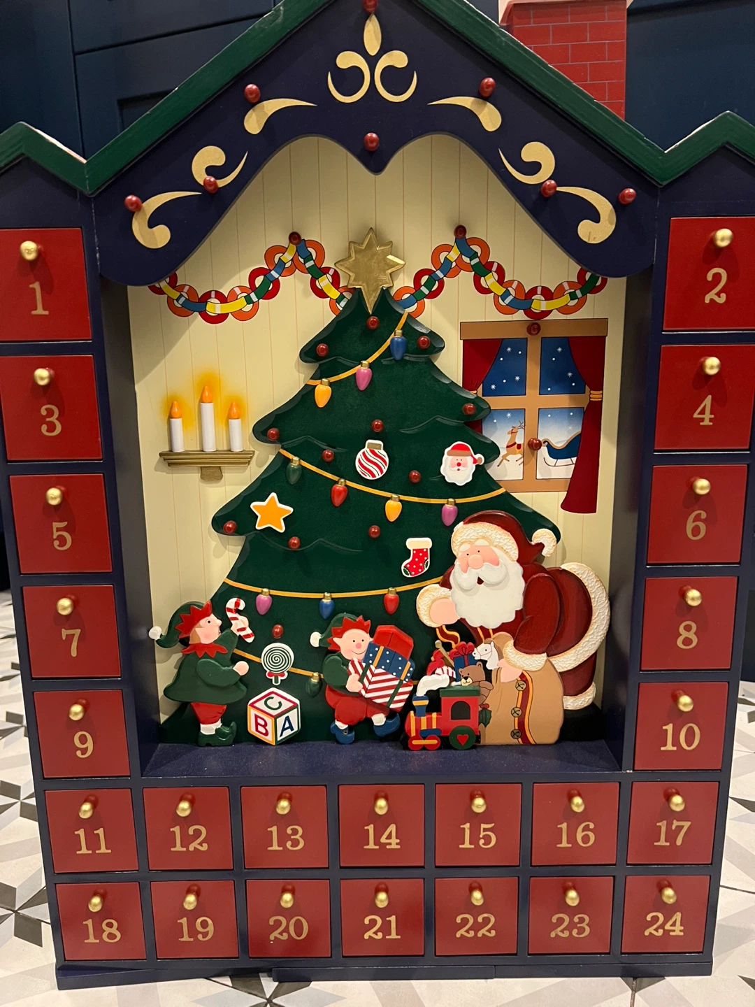 Wooden Advent Calendar - photo 2