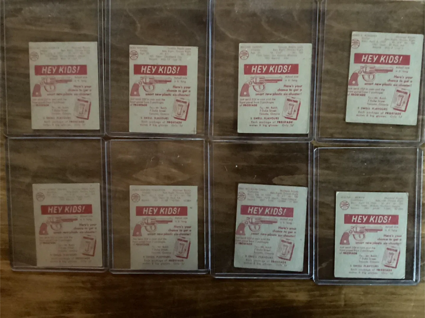 8. 1952 FROSTADE Toronto Maple Leafs & Montreal Royals  Cards image indicator(6)