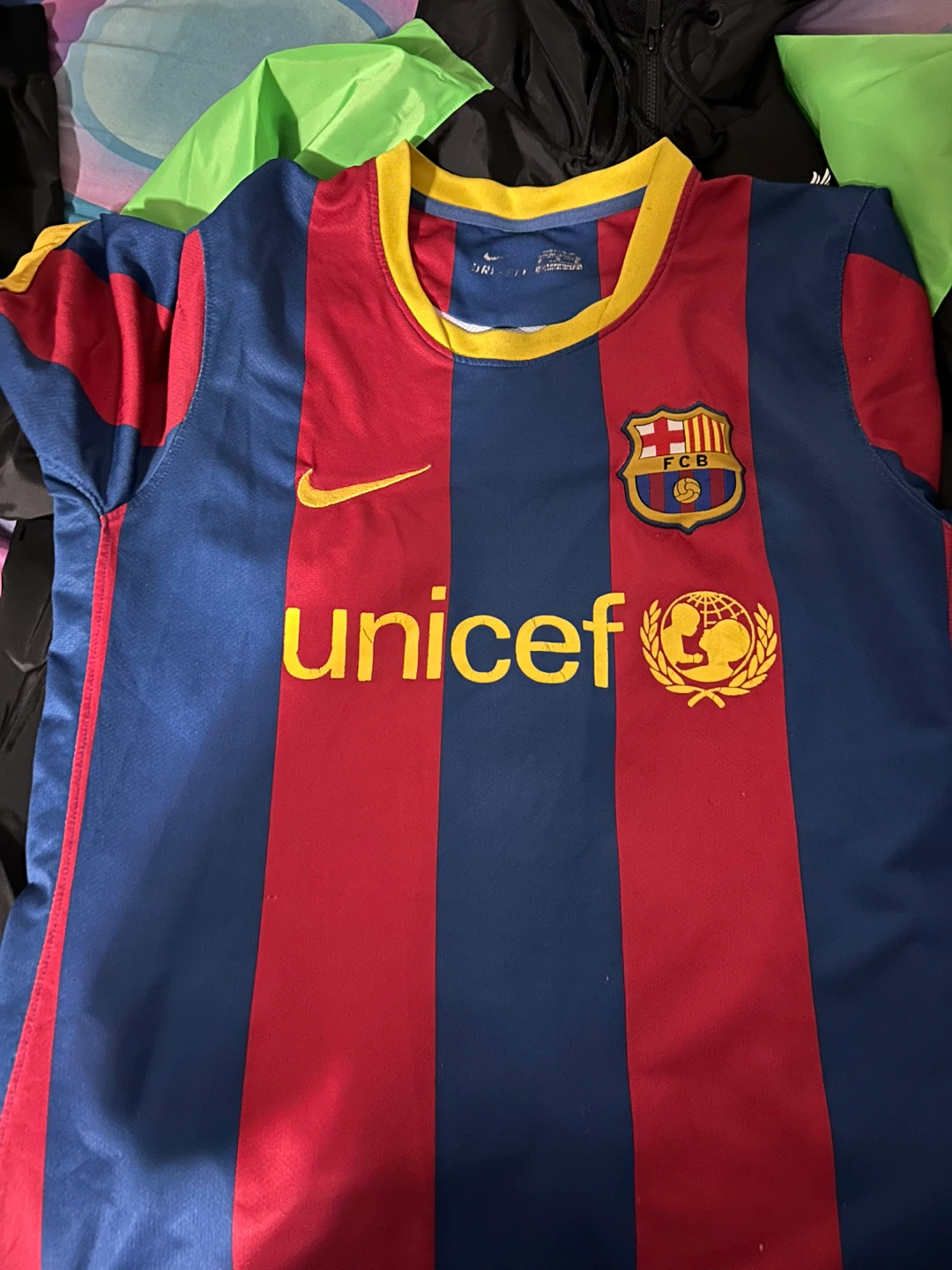 Nike FC Barcelona Messi #10 Jersey