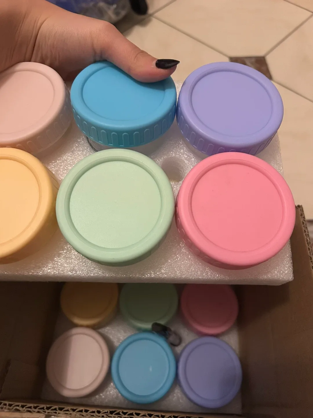 BNIB WILLDAN Baby Food Storage Jars (12 Pack) image indicator(7)