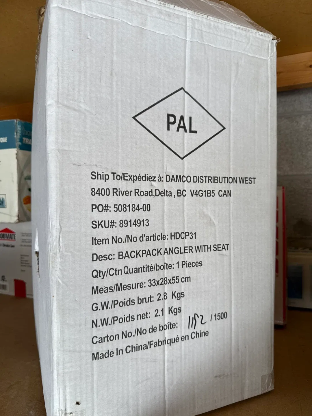 Backpack Angler with Seat image indicator(5)