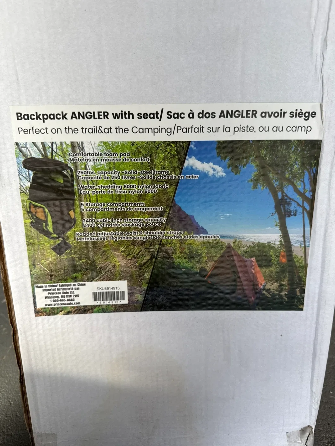 Backpack Angler with Seat thumbnail