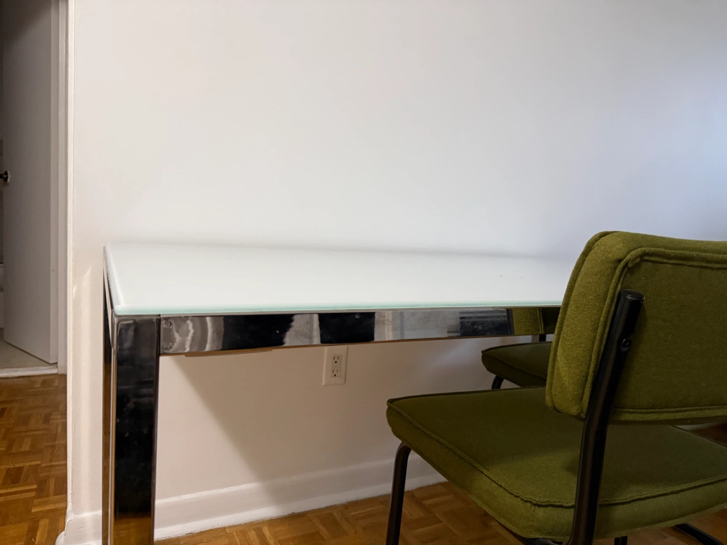 Modern Glass Dining / Work Table - photo 4