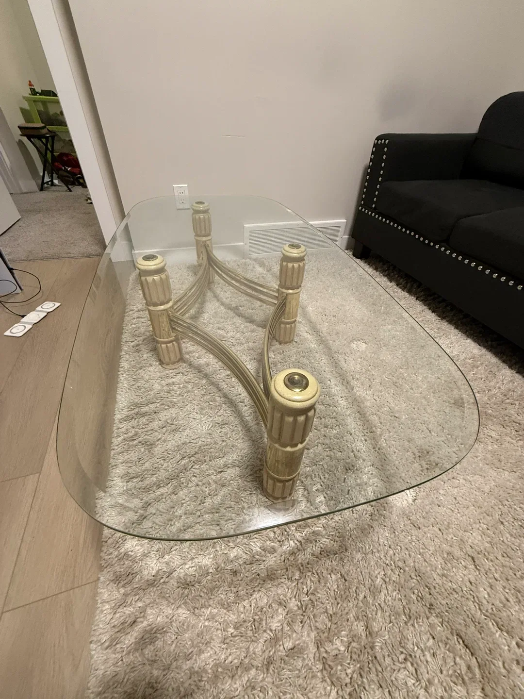 Glass Top Coffee Tables - Round and Oval image indicator(3)